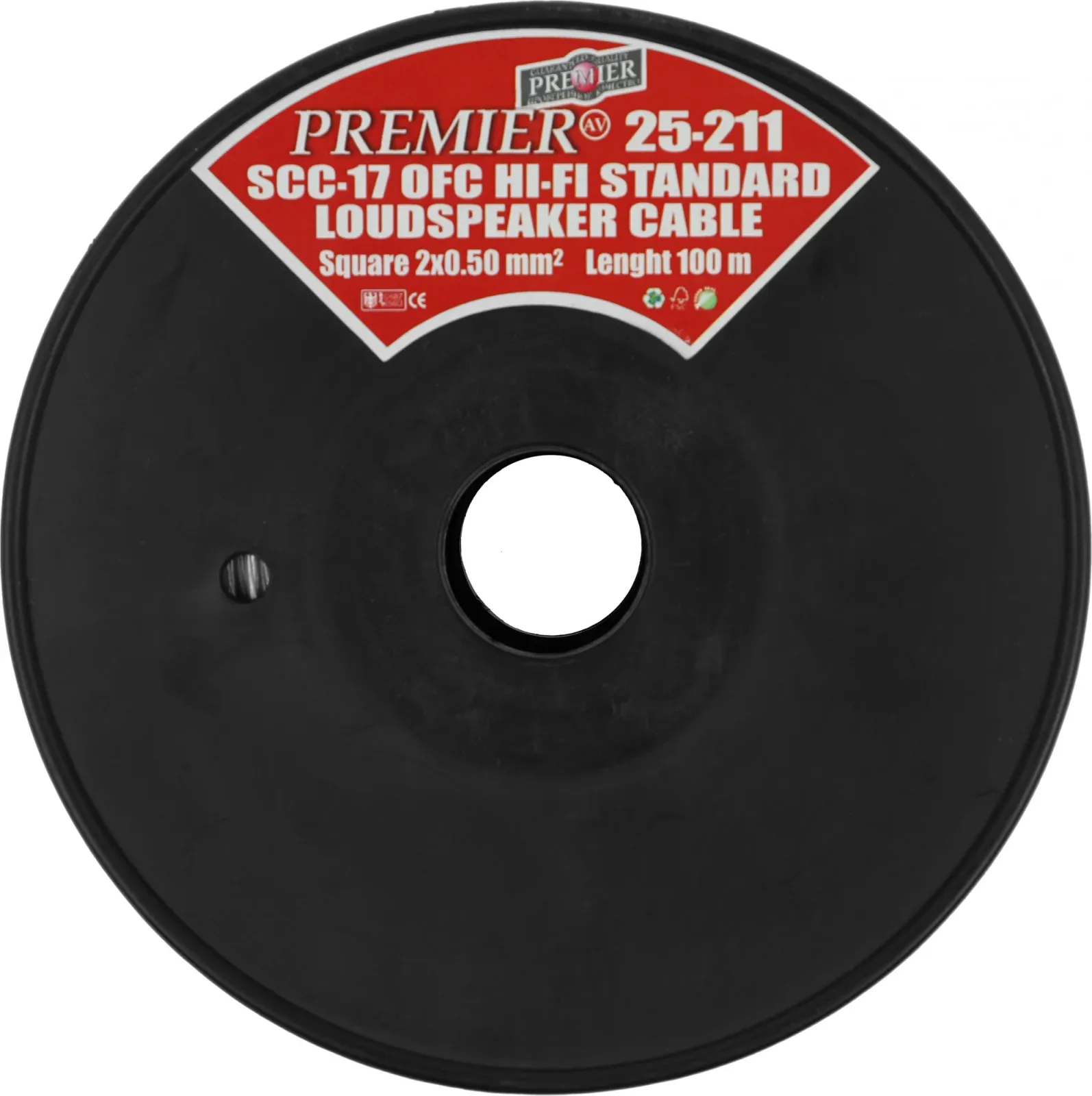 Кабель акустический Premier SCC-17 BC 100м. прозрачный 25-211 100 - фото 3