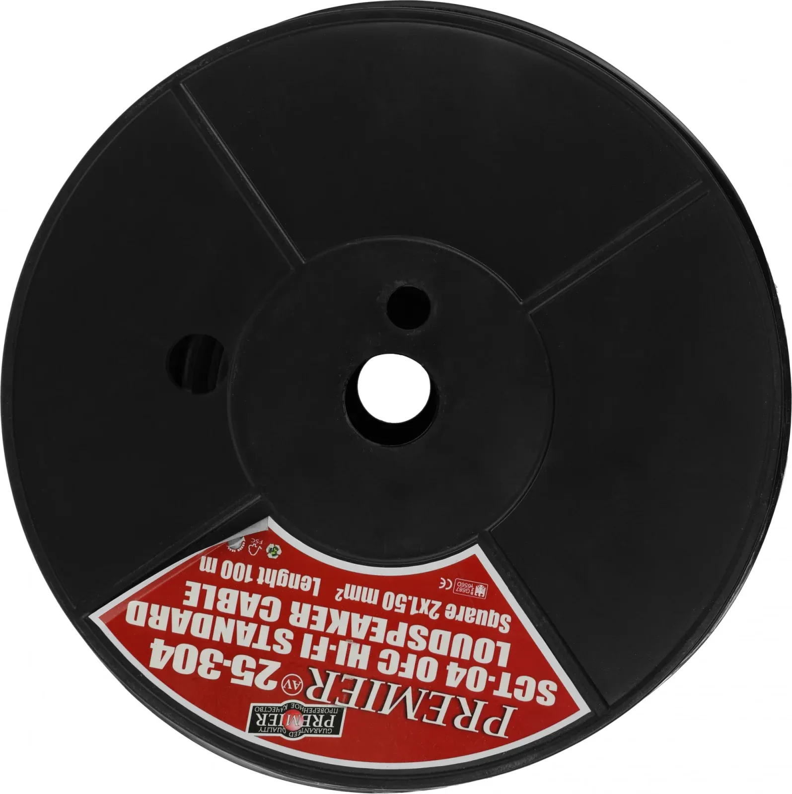 Кабель акустический Premier SCT-04 BC 100м. черный 25-304 100 - фото 3
