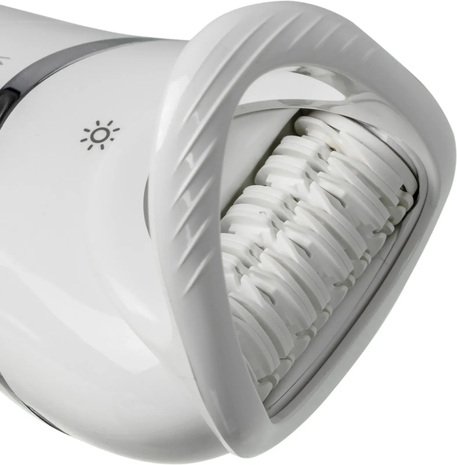 Эпилятор Philips BRE710/00 скор.:2 насад.:4 белый - фото 3