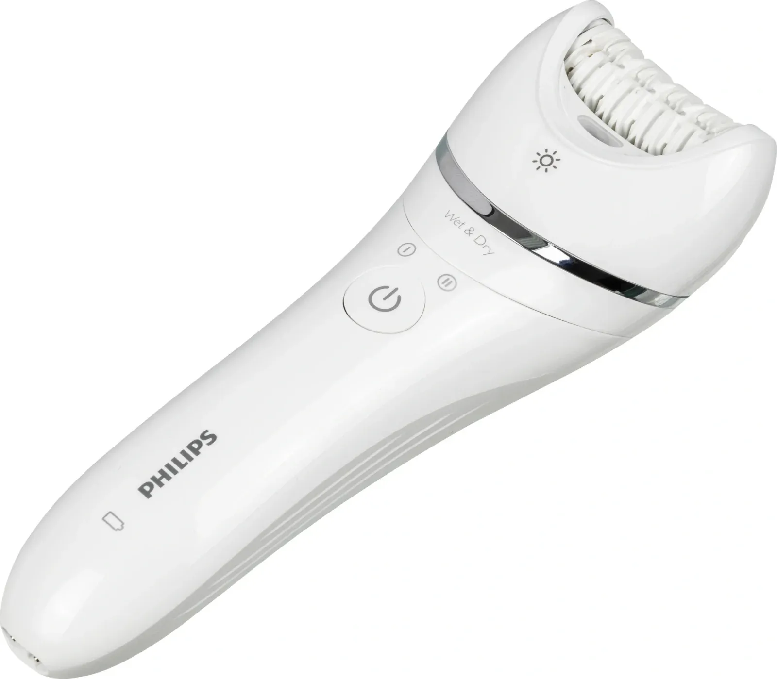 Эпилятор Philips BRE710/00 скор.:2 насад.:4 белый - фото 8