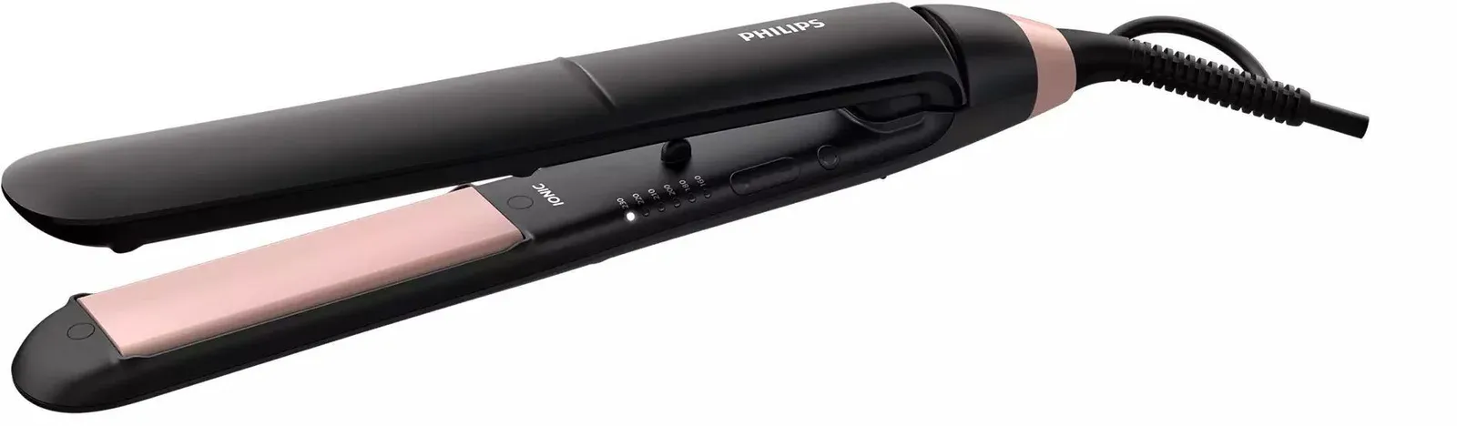 Выпрямитель Philips BHS378/00 черный/розовый макс.темп.:230С покрытие:керамико-кератиновое - фото 2