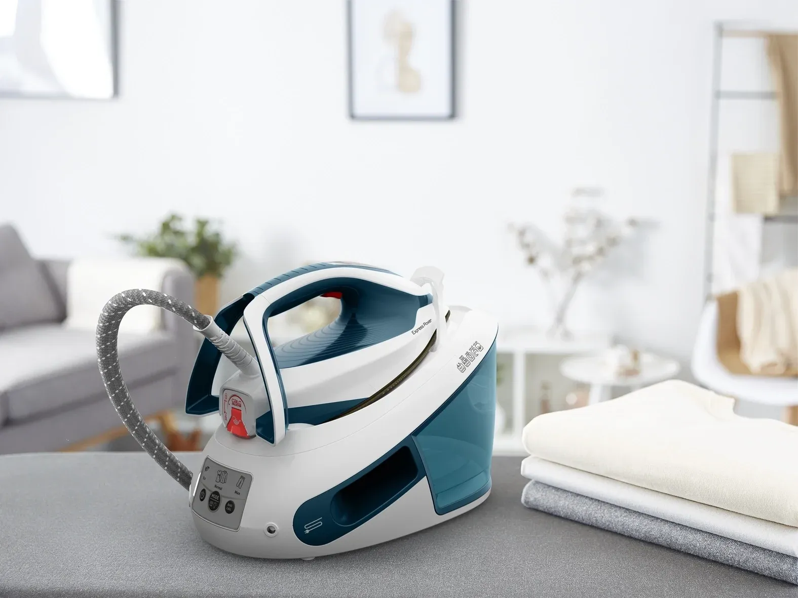 Парогенератор Tefal Express Power SV8111E0 2800Вт синий/белый - фото 5