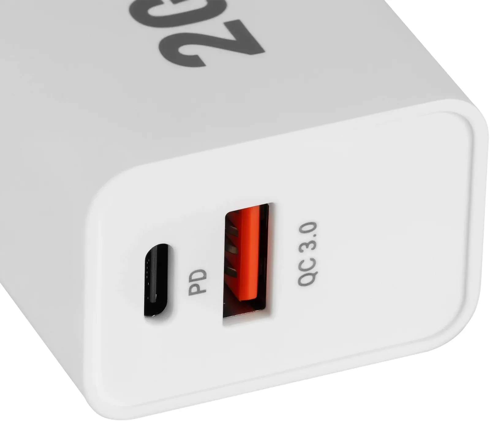Сетевое зар./устр. Digma DGW2D 20W 3A+1A PD+QC USB-C/USB-A универсальное белый DGW2D0F110WH - фото 6