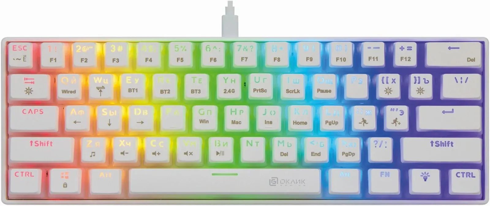 Игровые OKLICK K763W - фото 1