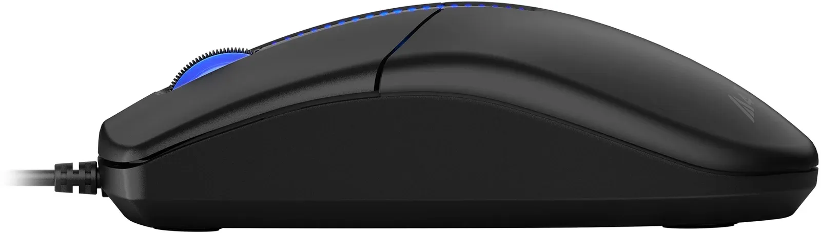 Мышь A4Tech N-530 черный оптическая 1200dpi USB 2but - фото 6