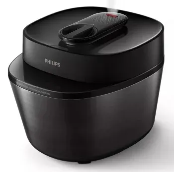 Мультиварка-скороварка Philips HD2151/40 5л 1000Вт черный - фото 8