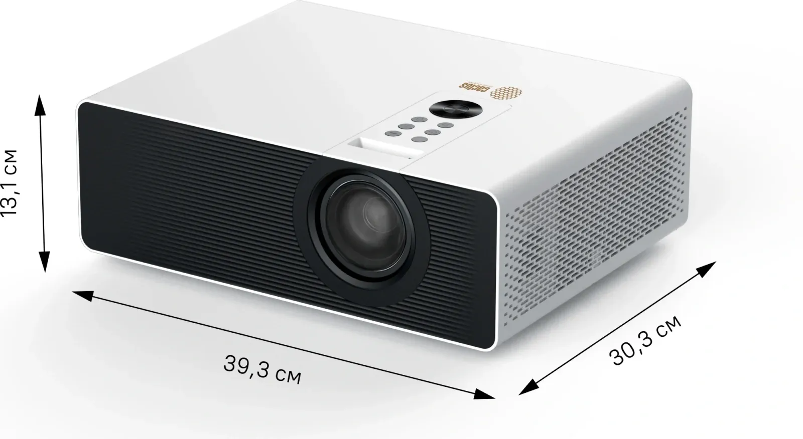 Проектор Cactus CS-C4.SG DLP 45600Lm LS 2850Lm ANSI 1920x1080 800000:1 ресурс лампы:25000часов 1xUSB typeA 2xHDMI 6.8кг, белый - фото 7