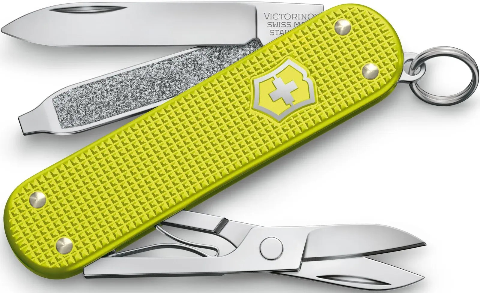 Ножи перочинные VICTORINOX Classic SD Alox желтый - фото 1