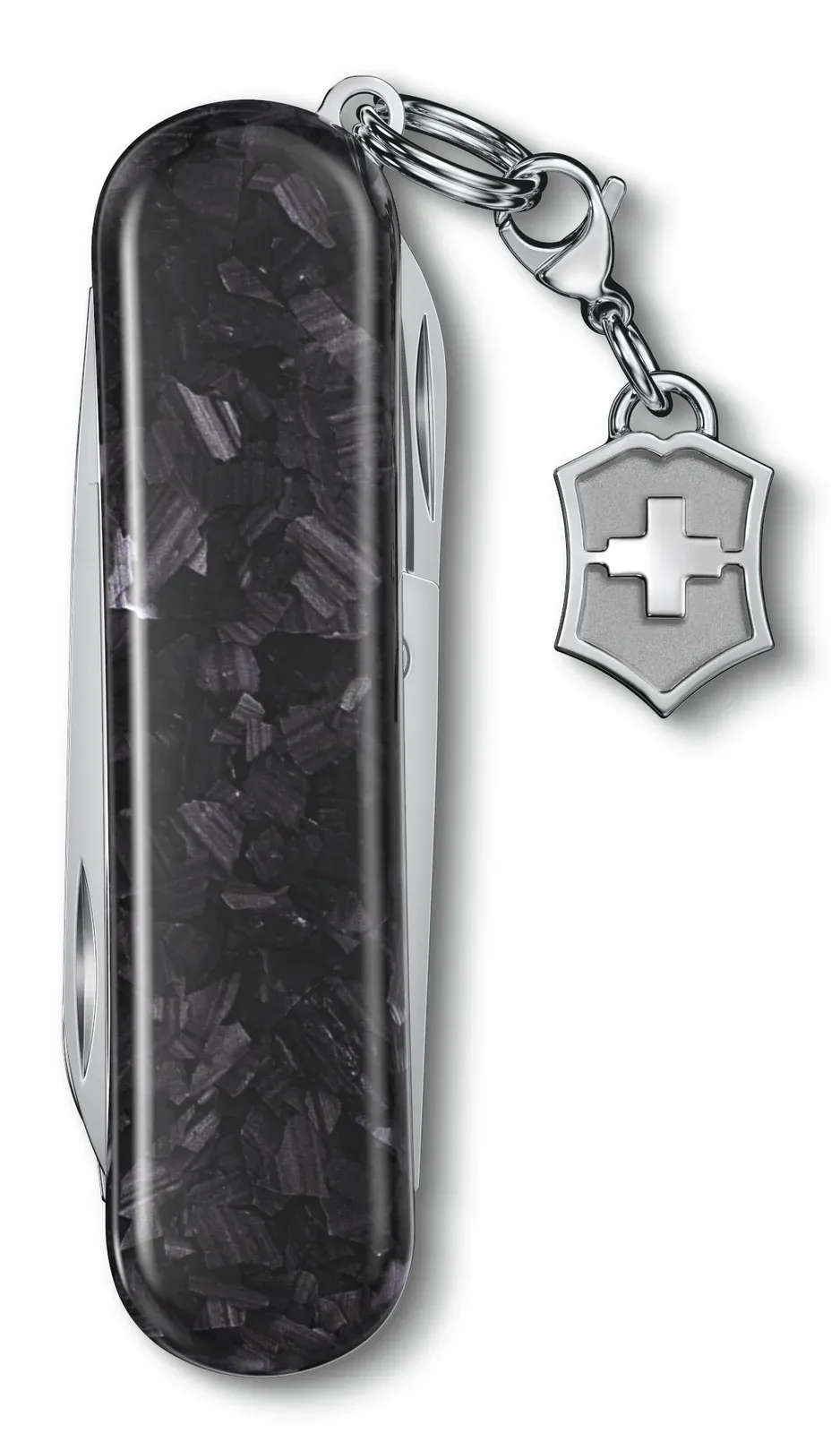 Ножи перочинные VICTORINOX Classic Brilliant Carbon черный - фото 4