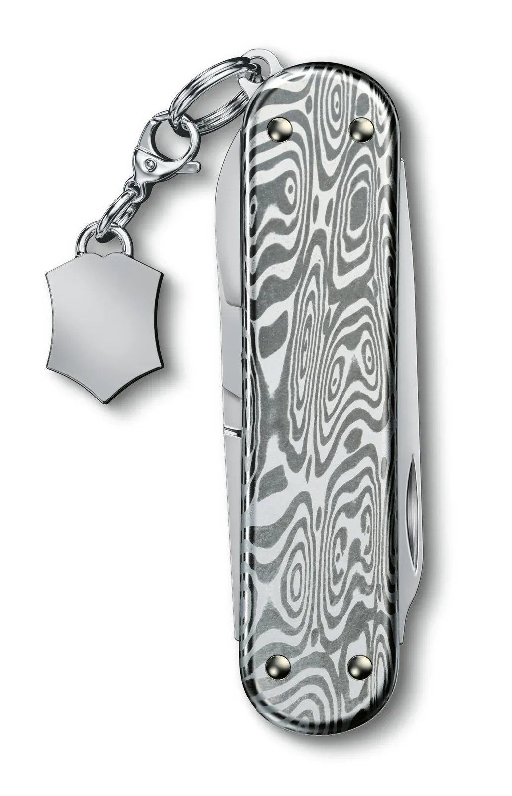 Ножи перочинные VICTORINOX Classic Brilliant Damast серебристый - фото 4