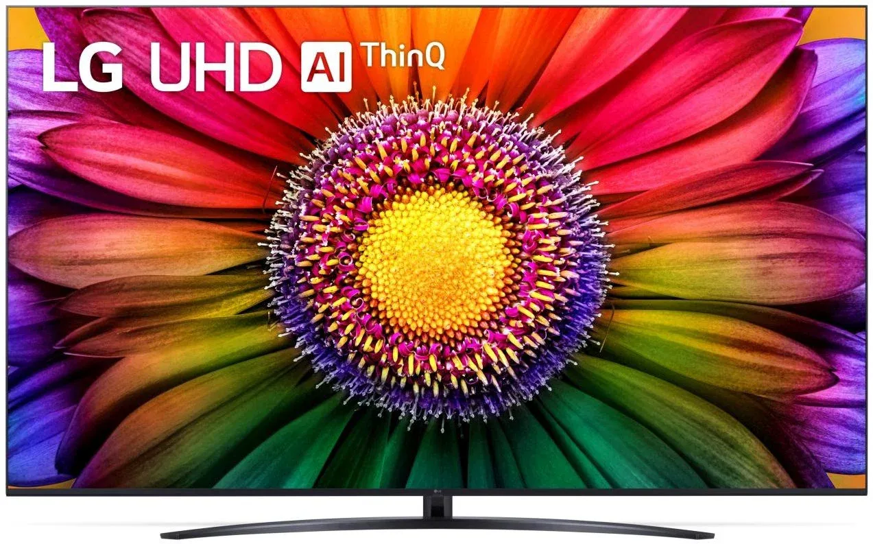 Телевизор LED LG 86 86UR81006LA.ARUB синяя сажа 4K Ultra HD 120Hz DVB-T DVB-T2 DVB-C DVB-S DVB-S2 USB WiFi Smart TV - фото 1