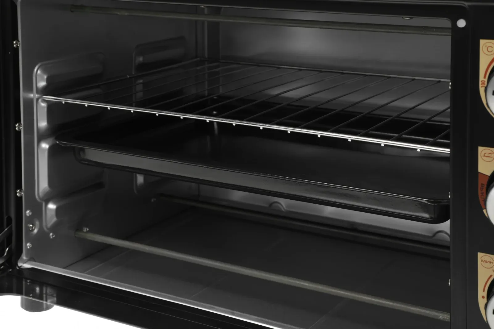 Мини-печь Centek CT-1530-36 36л. 1600Вт черный, 36 л - фото 4