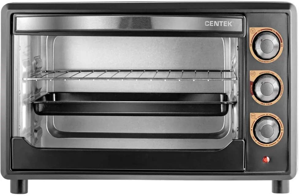 Мини-печь Centek CT-1530-36 36л. 1600Вт черный, 36 л - фото 1