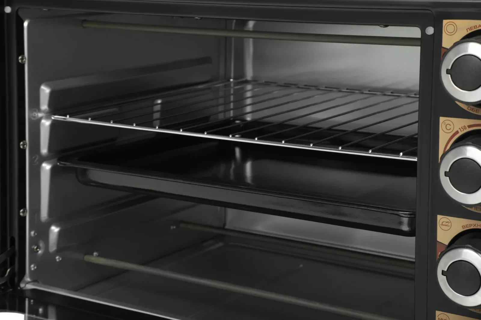 Мини-печь Centek CT-1530-36 36л. 1600Вт черный, 36 л - фото 5
