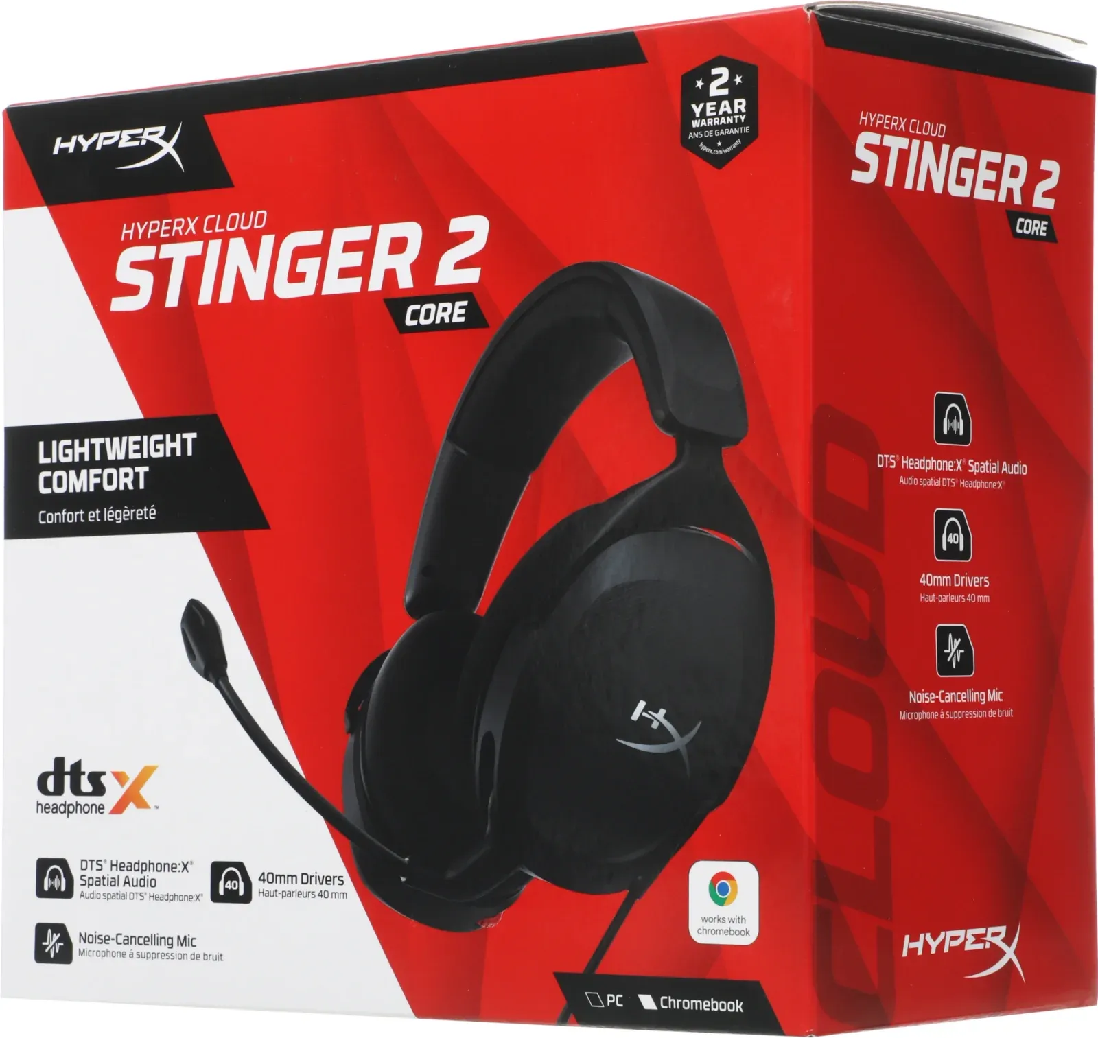 Игровые гарнитуры HYPERX CLOUD STINGER 2 CORE - фото 1