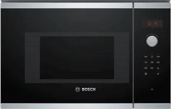 Микроволновая печь Bosch BFL523MS0 20л. 800Вт нержавеющая сталь/черный встраиваемая, 20 л - фото 5
