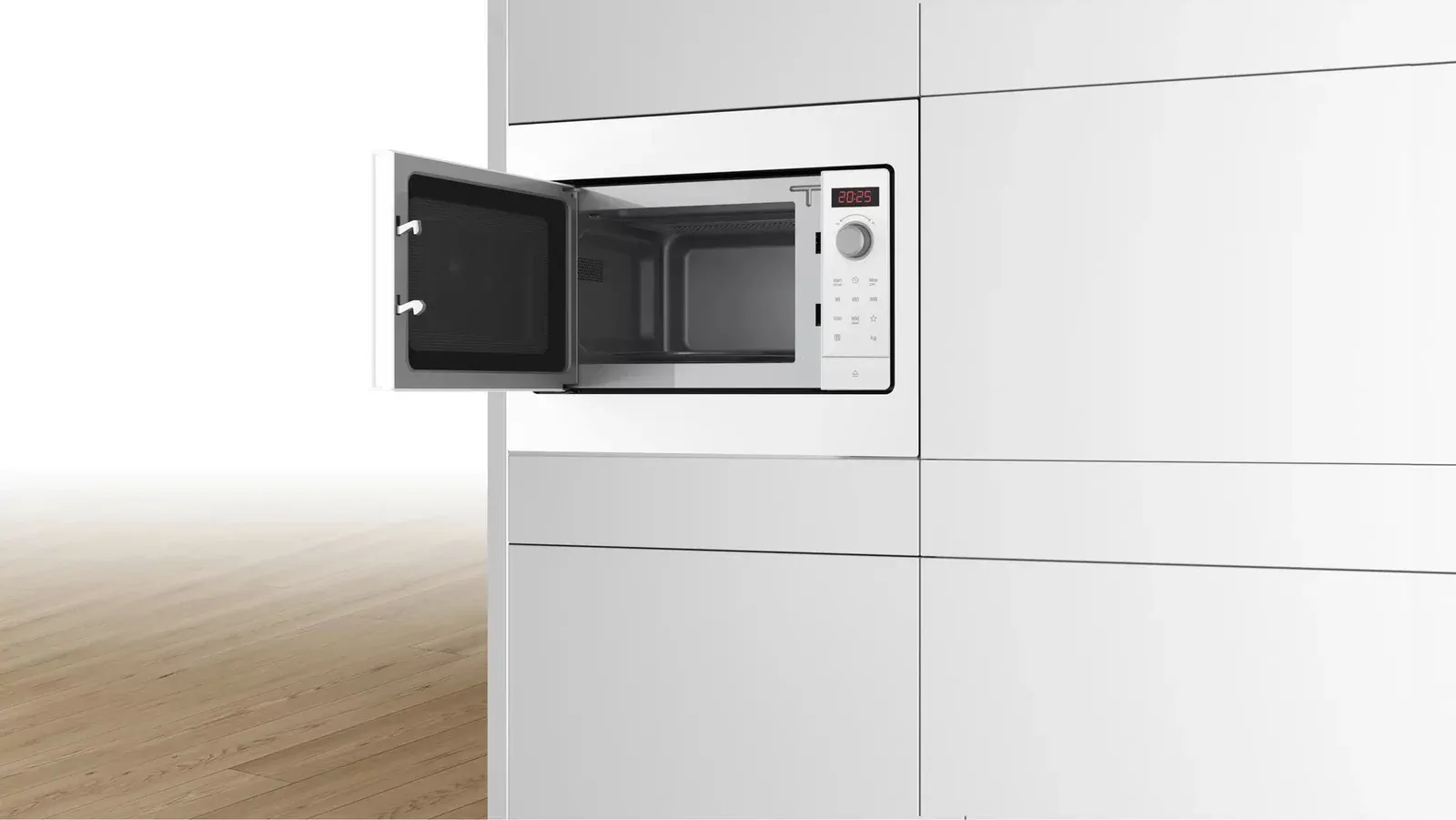 Микроволновая печь Bosch BFL523MW3 20л. 800Вт белый встраиваемая, 20 л - фото 2