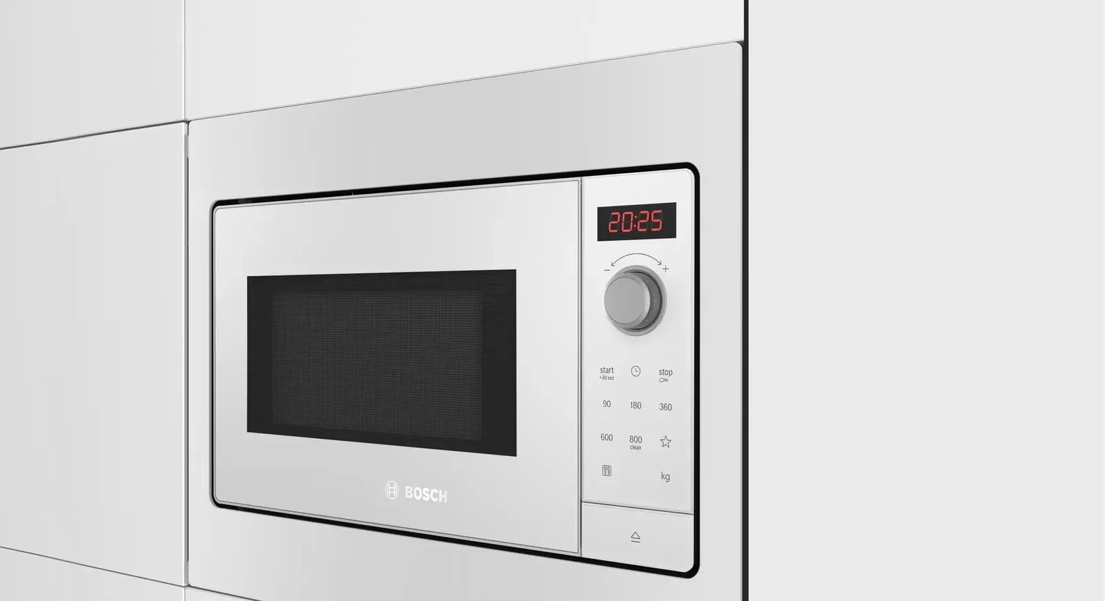 Микроволновая печь Bosch BFL523MW3 20л. 800Вт белый встраиваемая, 20 л - фото 3