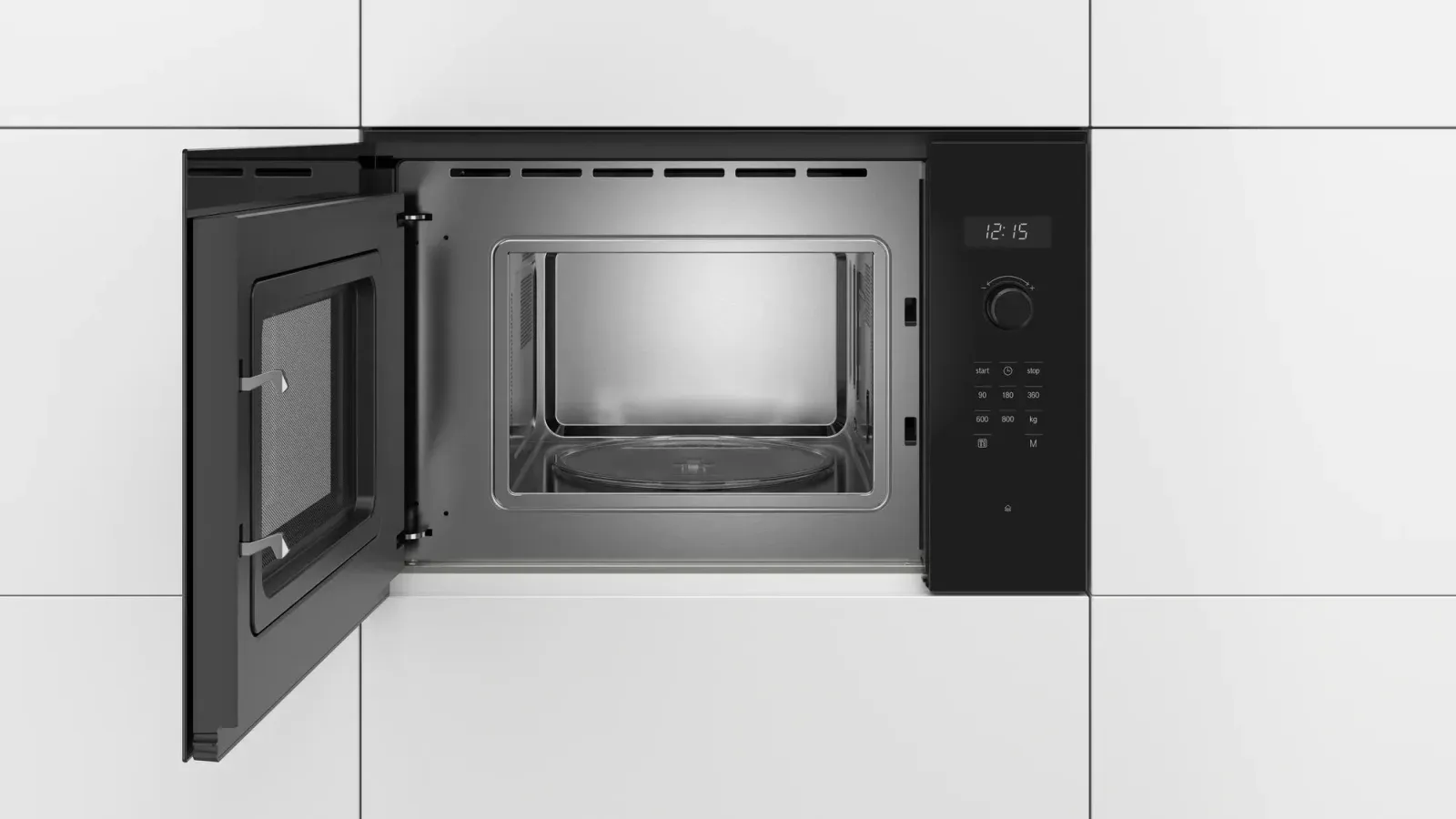 Микроволновая печь Bosch BFL524MB0 20л. 800Вт черный встраиваемая, 20 л - фото 3