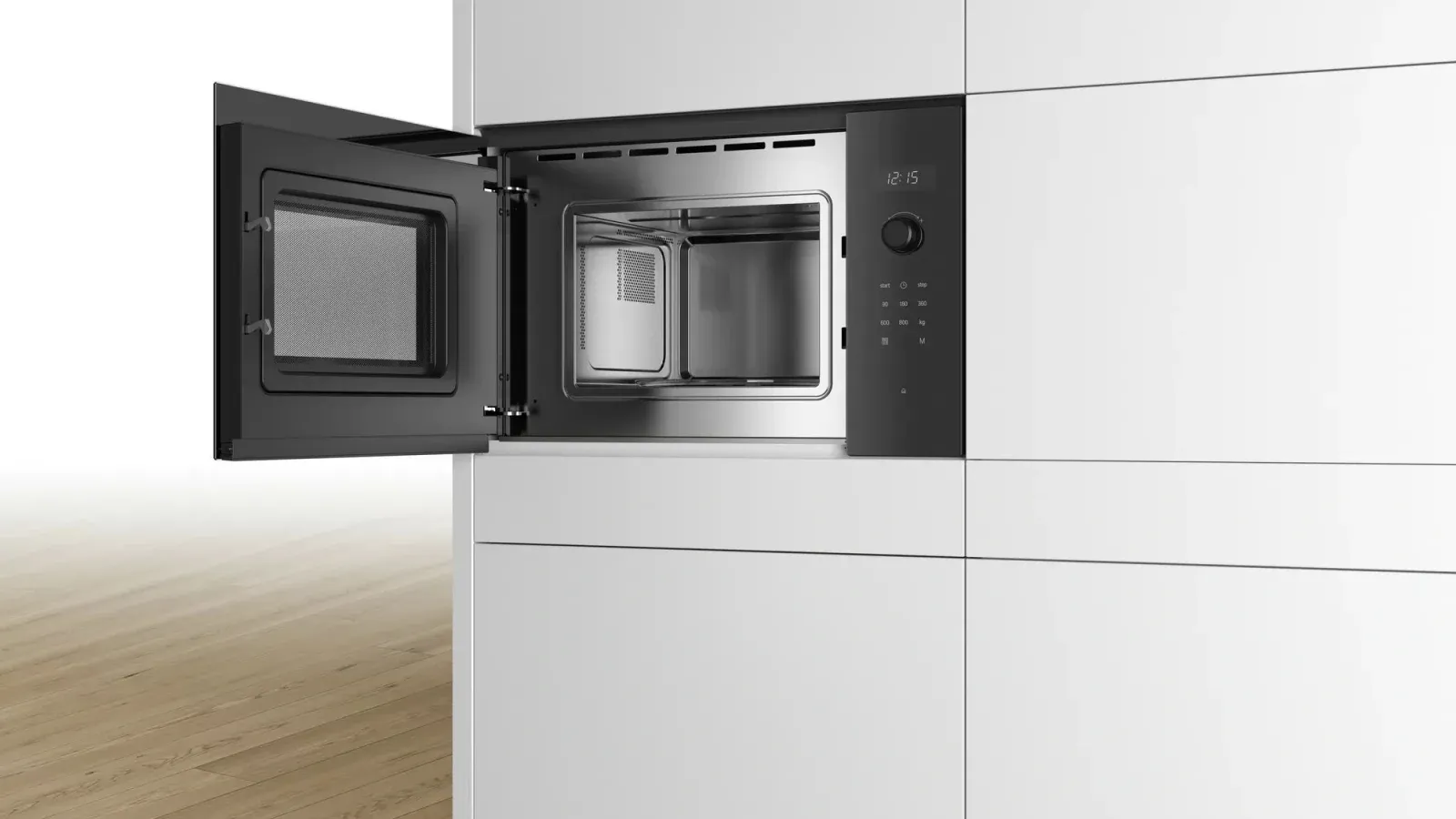 Микроволновая печь Bosch BFL524MB0 20л. 800Вт черный встраиваемая, 20 л - фото 4