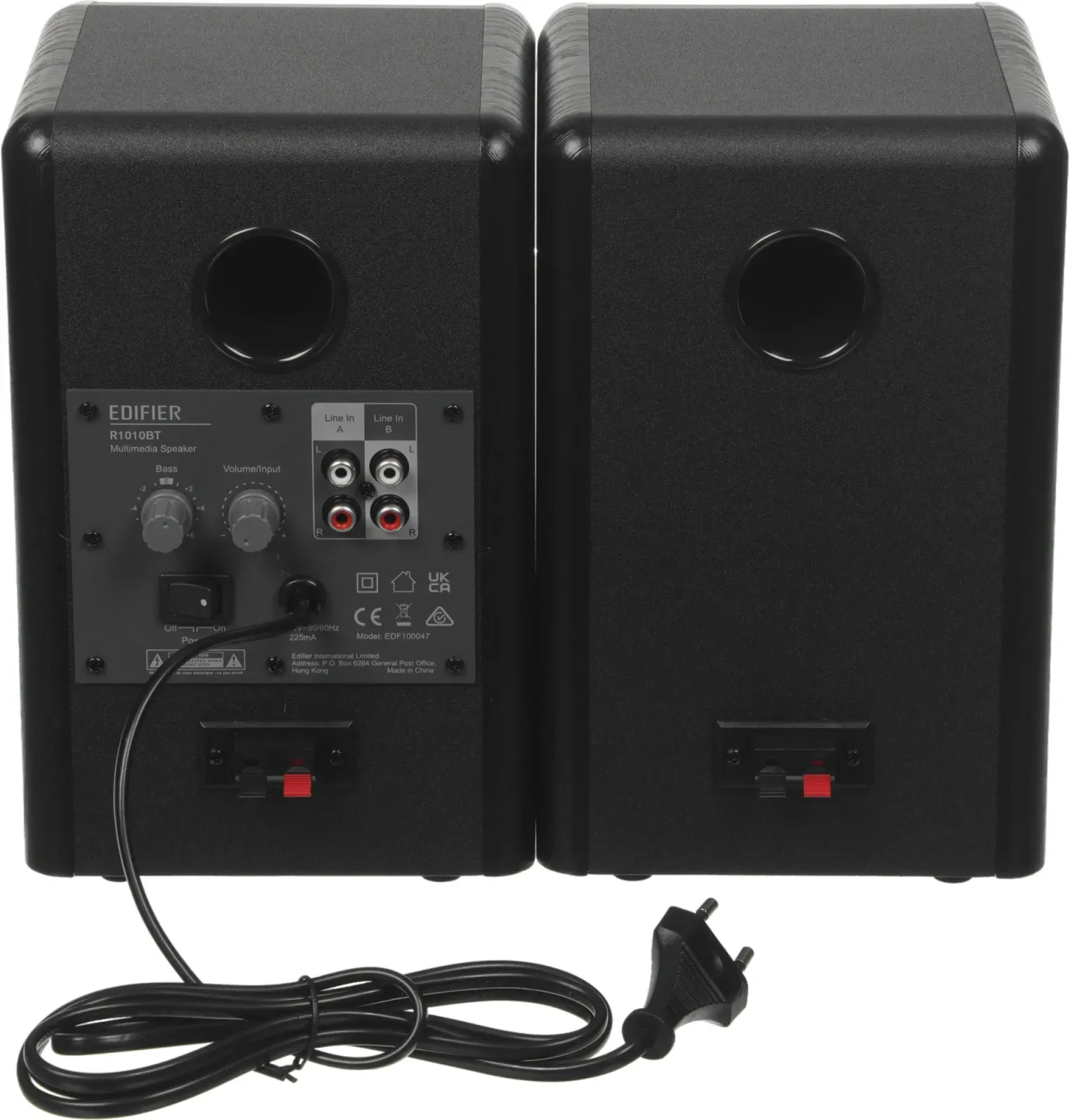 Колонки Edifier R1010BT 2.0 черный/черный 24Вт BT - фото 2