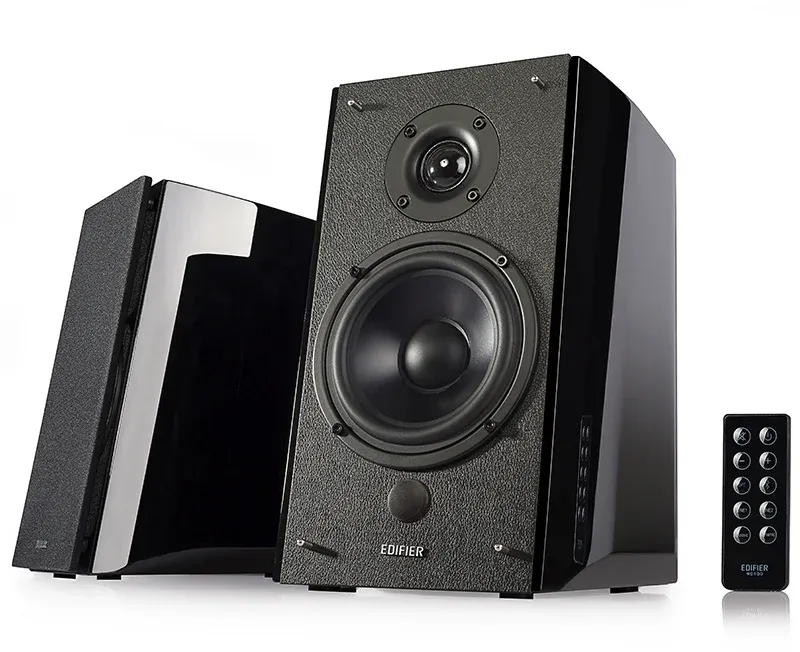 Колонки Edifier R2000DB 2.0 черный/черный 120Вт BT - фото 2