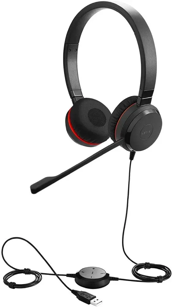 Наушники с микрофоном Jabra Evolve 30 II MS черный 1.2м накладные USB оголовье 5399-823-309 - фото 3