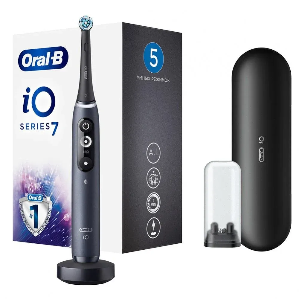 Зубные щетки ORAL-B 7 Onyx черный