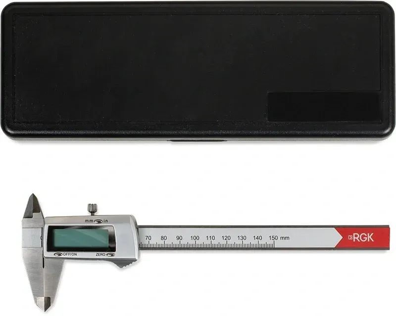 Штангенциркуль электронный RGK SC-150 серый пластиковый футляр 755832 - фото 4