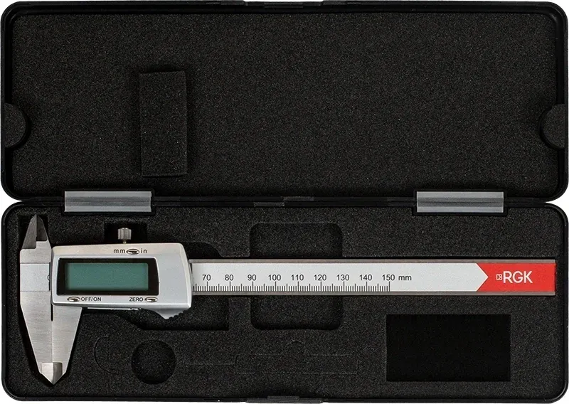 Штангенциркуль электронный RGK SC-150 серый пластиковый футляр 755832 - фото 5