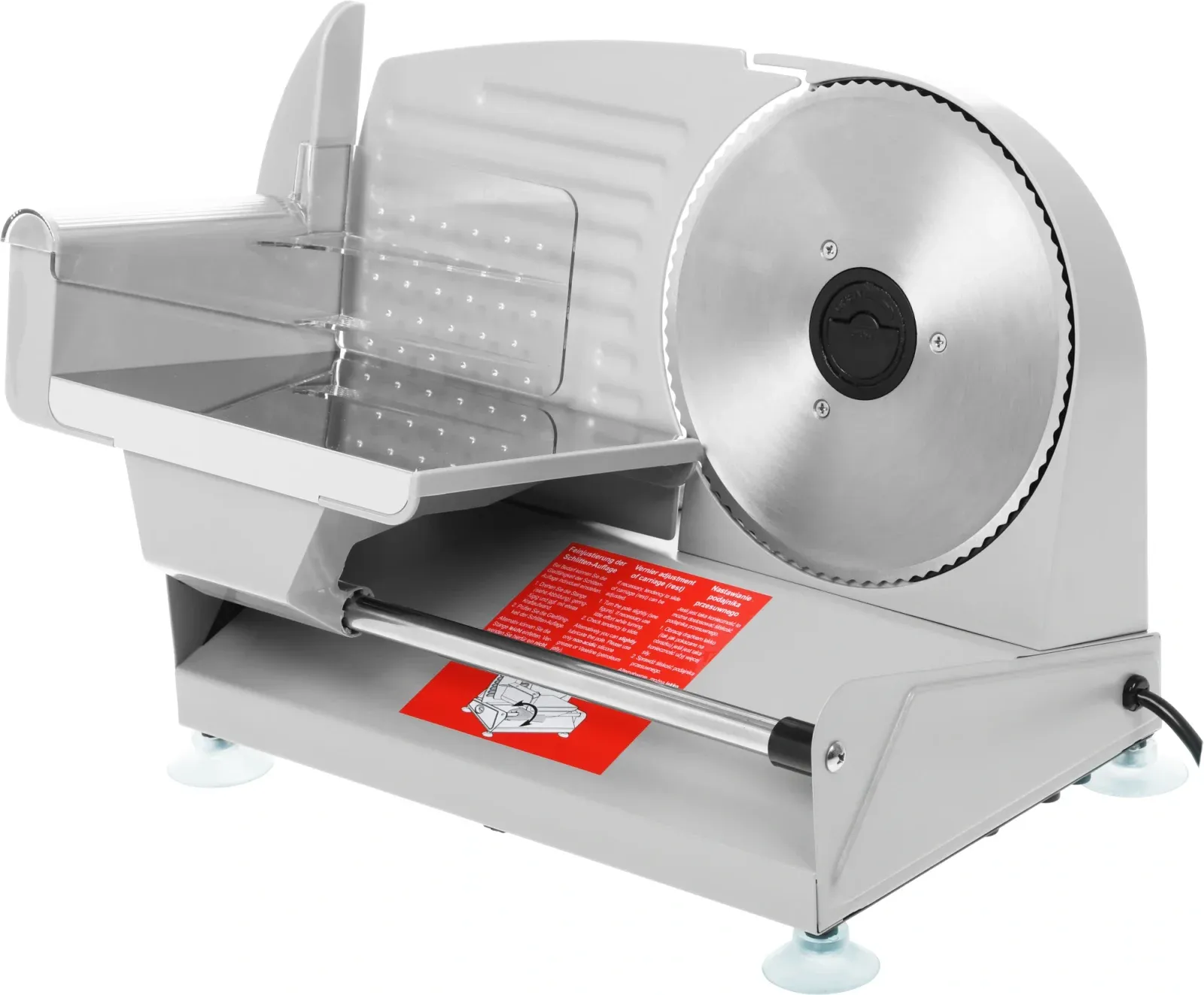 Ломтерезка Clatronic MA 3585 silber 150Вт нарезка до 15мм серебристый - фото 2