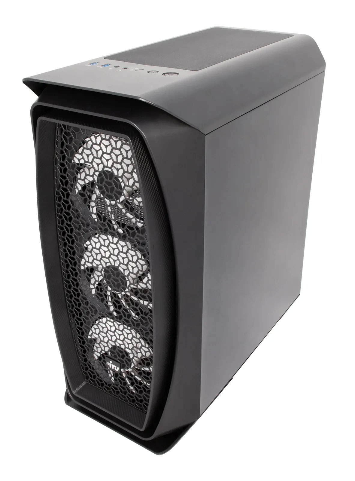 ПК IRU Game 520B5GMA MT Ryzen 5 5600X 3.7 16Gb SSD512Gb RTX3050 8Gb FreeDOS GbitEth 650W черный RUS 1926551 - фото 7