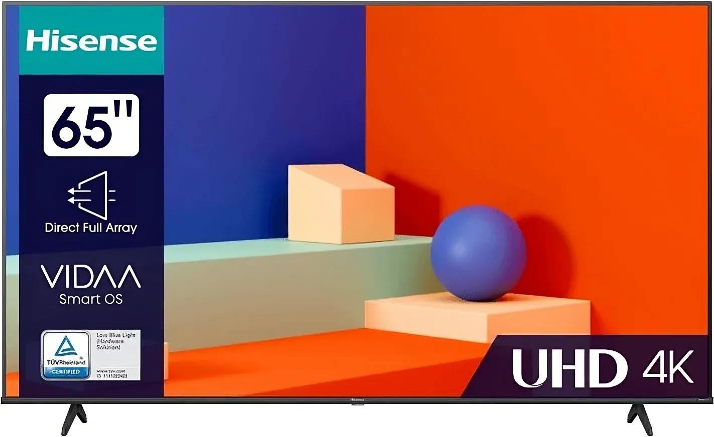 Телевизоры HISENSE 65A6K - фото 1