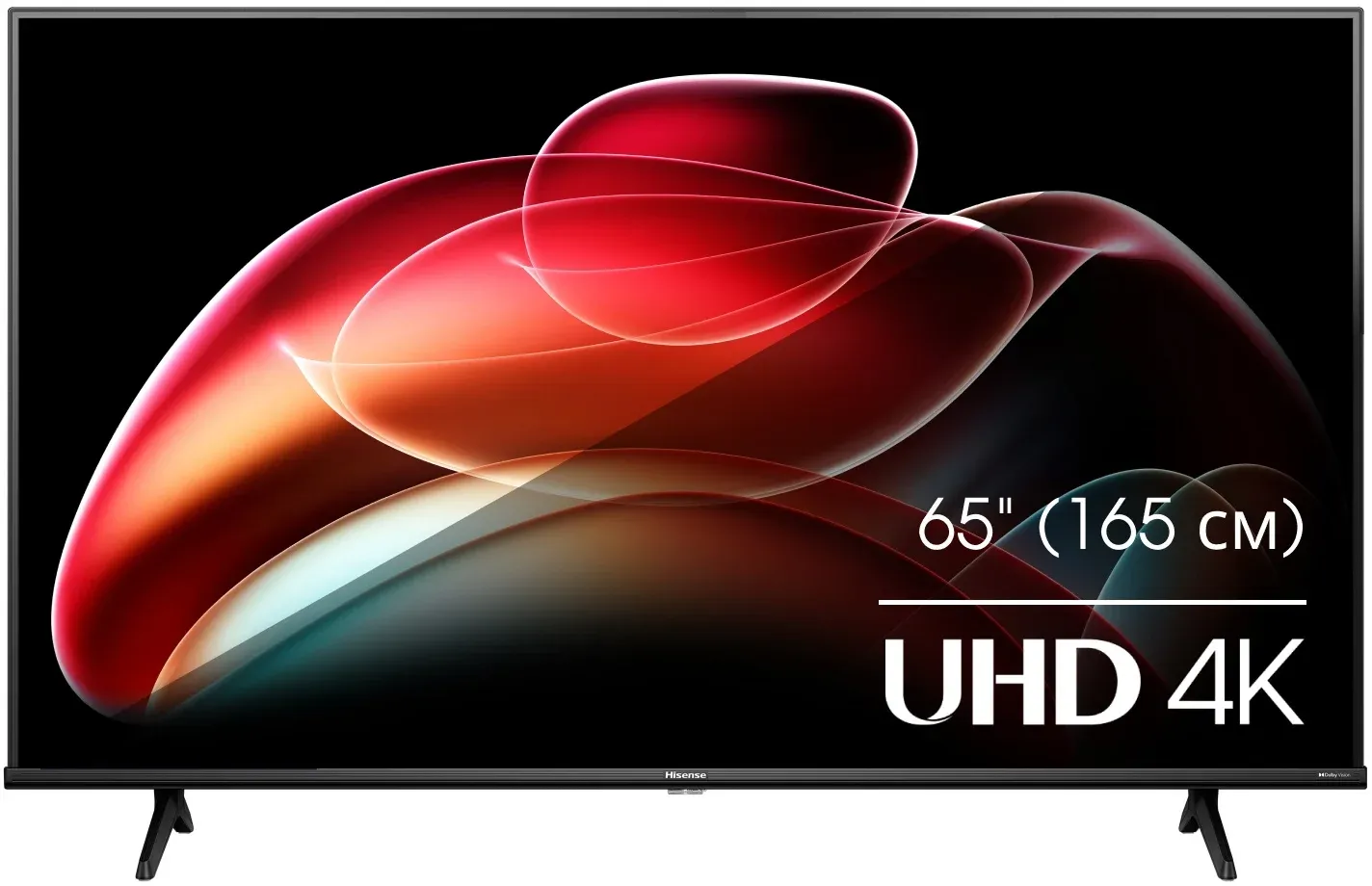 Телевизор LED Hisense 65 65A6K черный 4K Ultra HD 60Hz DVB-T DVB-T2 DVB-C DVB-S DVB-S2 USB WiFi Smart TV - фото 4