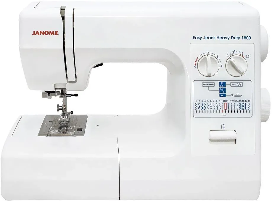 Швейная машина Janome Easy Jeans Heavy Duty 1800 белый - фото 2