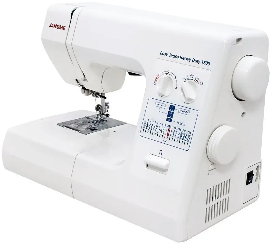 Швейная машина Janome Easy Jeans Heavy Duty 1800 белый - фото 3