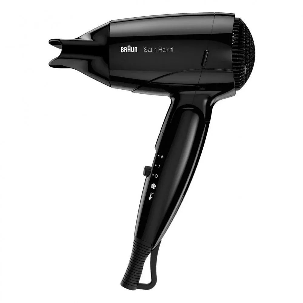Фен Braun BRHD130E 1200Вт черный - фото 2