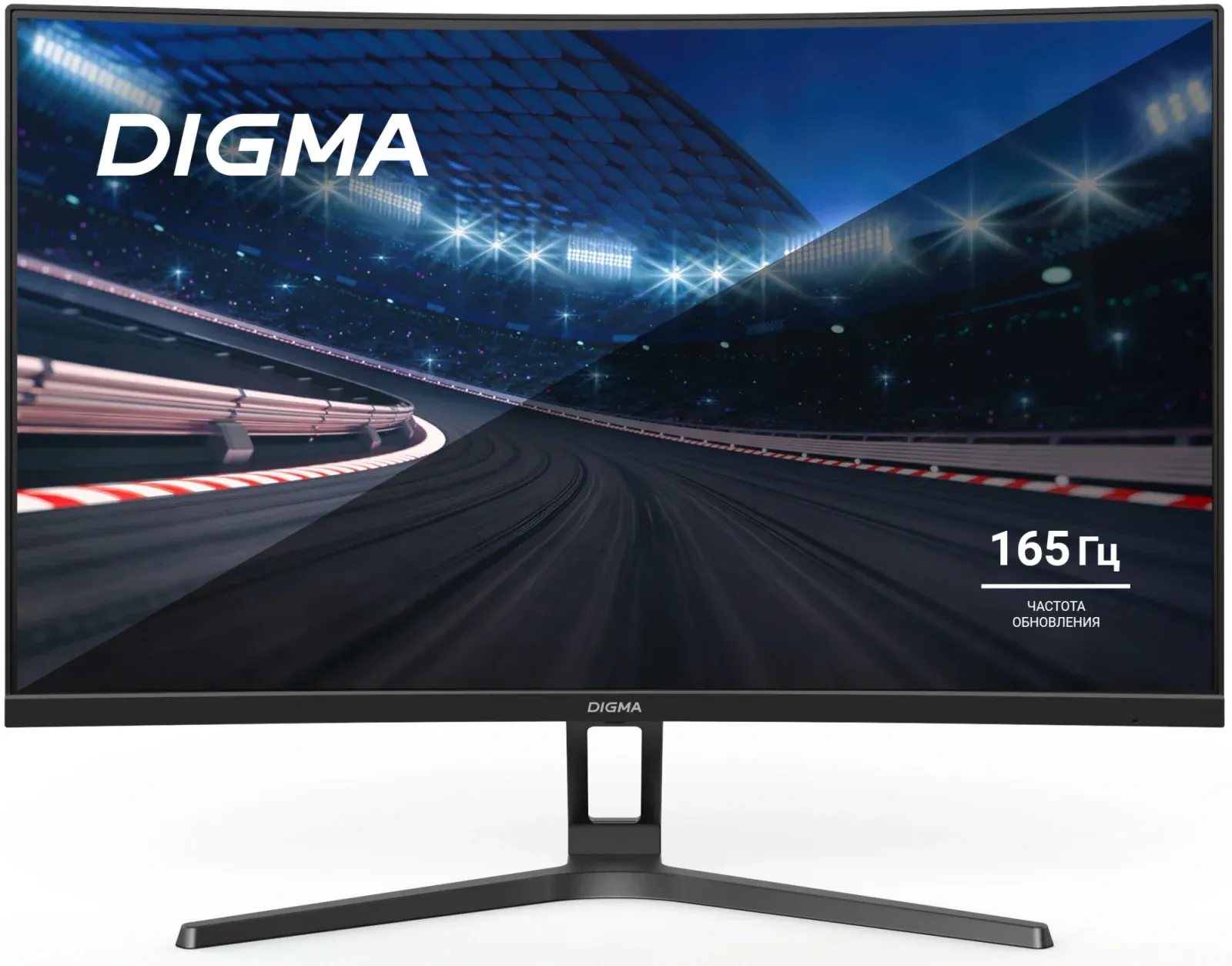 Монитор Digma 27 Overdrive 27A510F черный VA LED 1ms 16:9 HDMI M/M матовая 300cd 178гр/178гр 1920x1080 165Hz G-Sync FreeSync DP FHD 4.65кг - фото 3