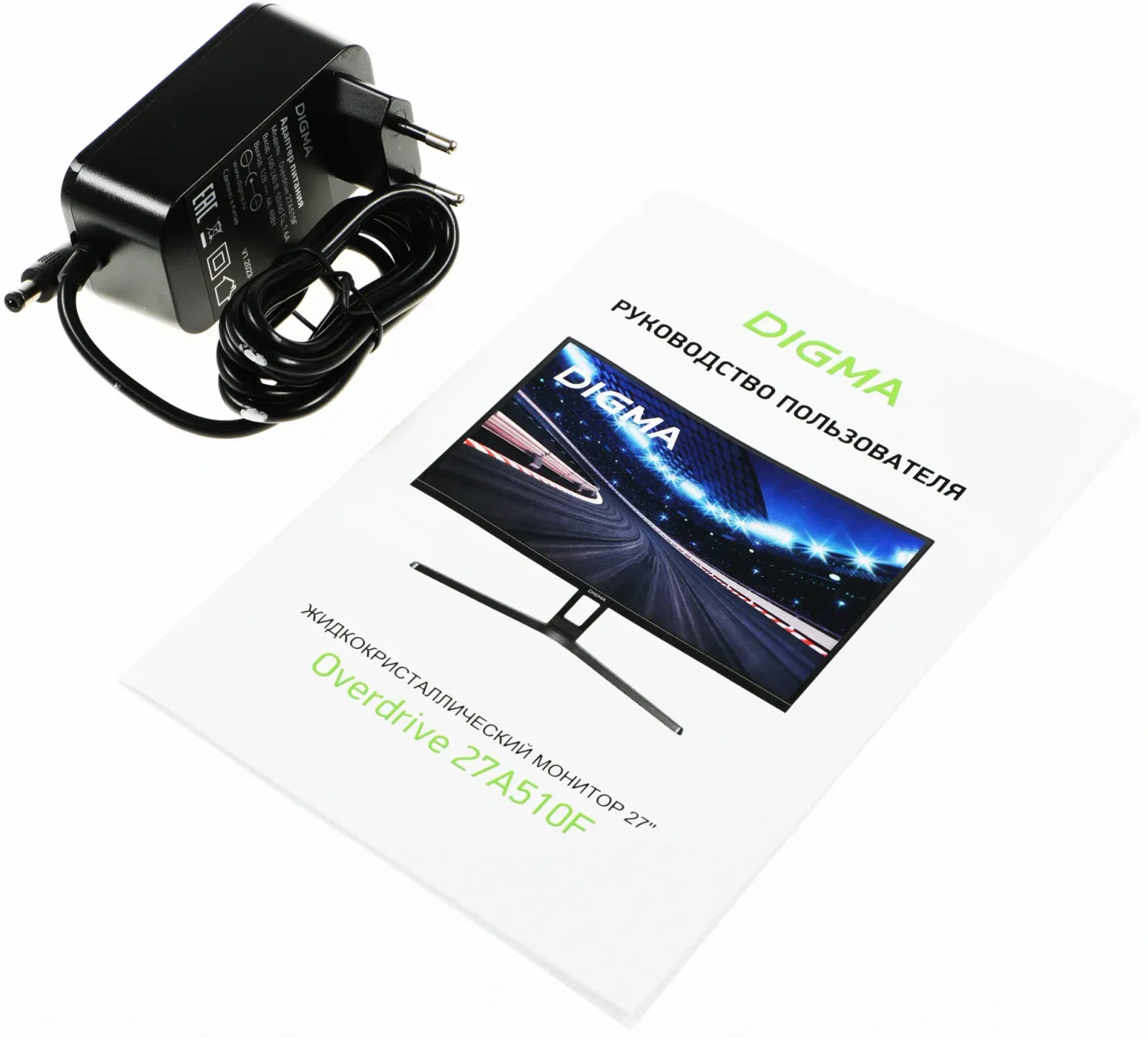Монитор Digma 27 Overdrive 27A510F черный VA LED 1ms 16:9 HDMI M/M матовая 300cd 178гр/178гр 1920x1080 165Hz G-Sync FreeSync DP FHD 4.65кг - фото 7