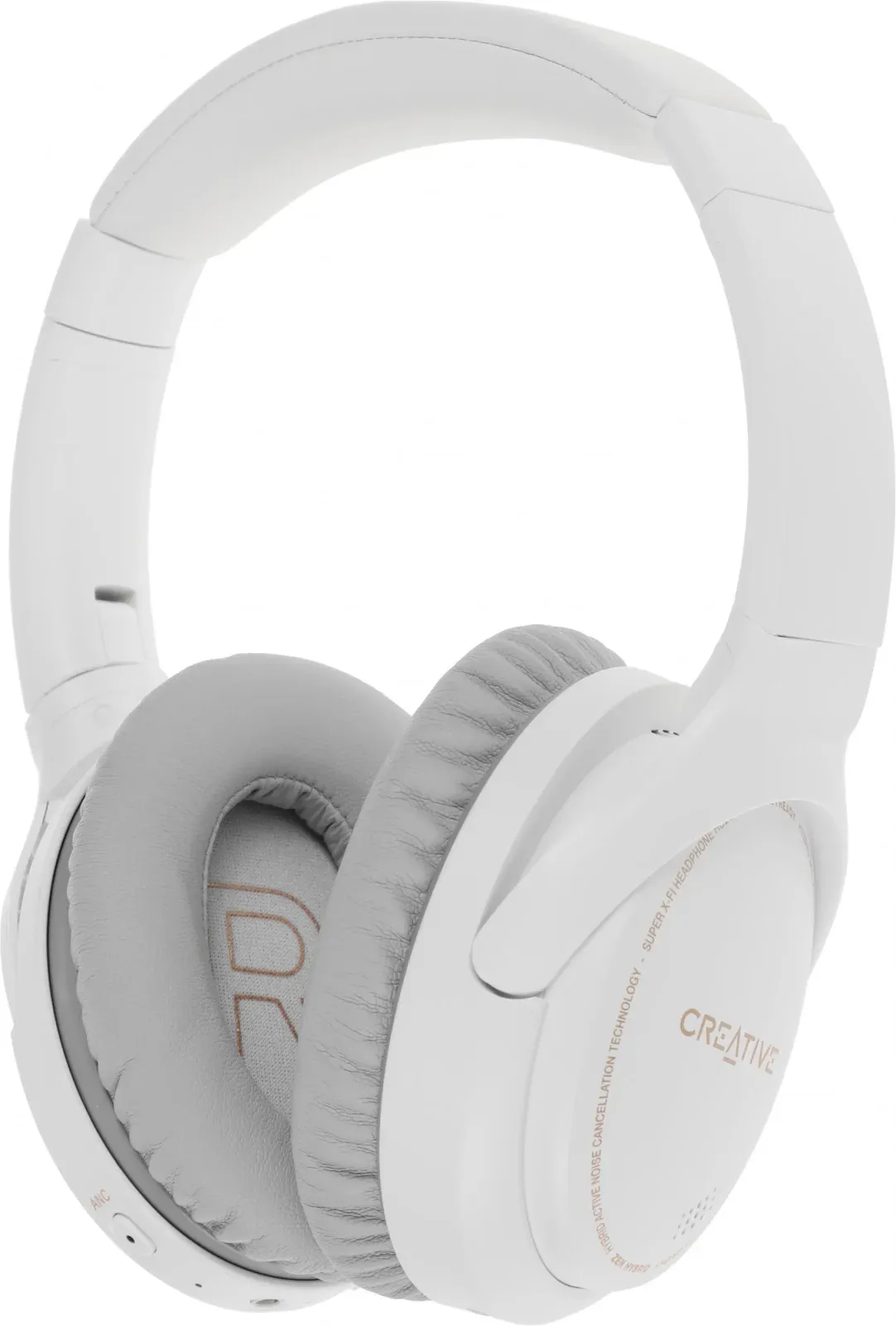 Гарнитура мониторные Creative Zen Hybrid 1.2м белый беспроводные bluetooth оголовье 51EF1010AA000 - фото 3