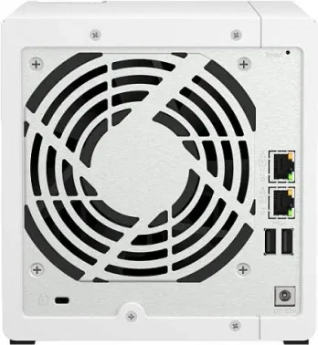 Сетевое хранилище NAS Qnap D4 REV. C 4-bay настольный Cortex-A55 RK3568B2, белый - фото 8