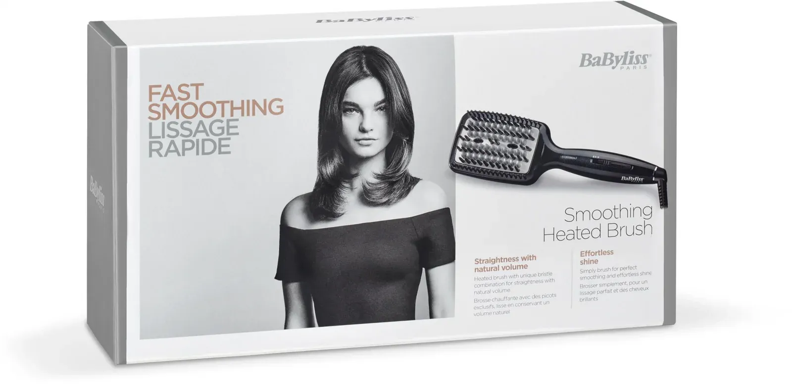 Расческа-выпрямитель Babyliss HSB101E черный макс.темп.:200С - фото 7