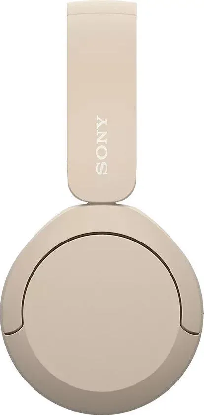 Гарнитура накладные Sony WH-CH520 бежевый беспроводные bluetooth оголовье WH-CH520/C - фото 2