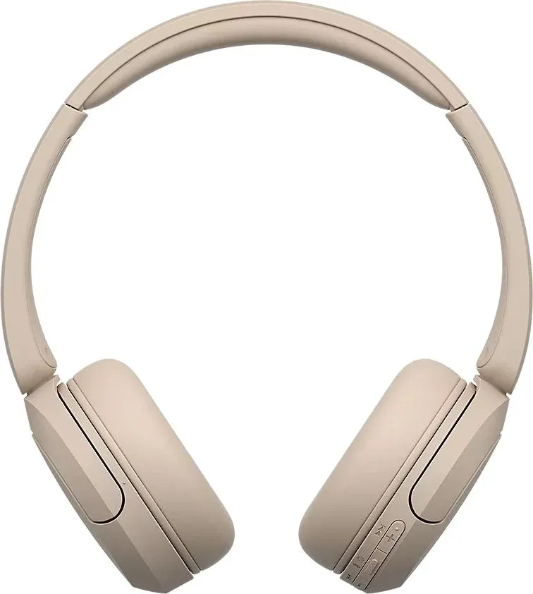 Гарнитура накладные Sony WH-CH520 бежевый беспроводные bluetooth оголовье WH-CH520/C - фото 5