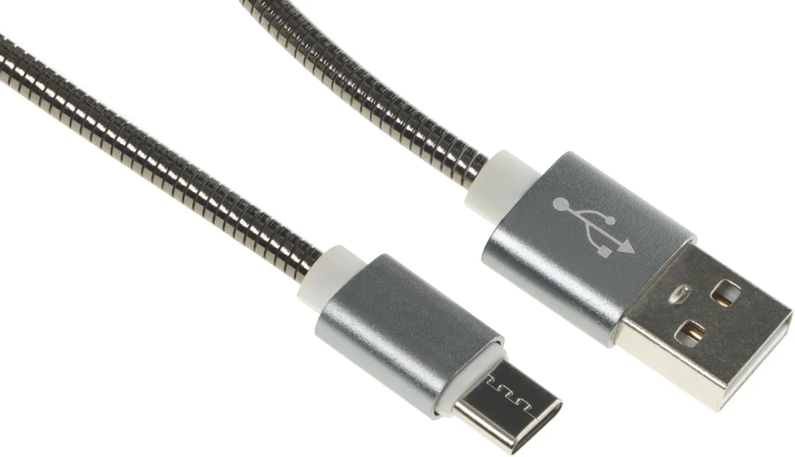 Кабель Premier 5-933M2 1.0BK USB m-USB Type-C m 1м черный пакет - фото 3