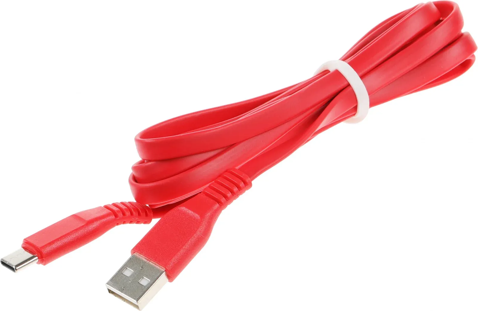 Кабель Premier 5-933RL45 2.0R USB m-USB Type-C m 2м красный пакет - фото 4