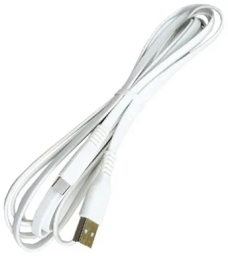 Кабель Premier 5-933RL45 2.0W USB m-USB Type-C m 2м белый пакет - фото 2