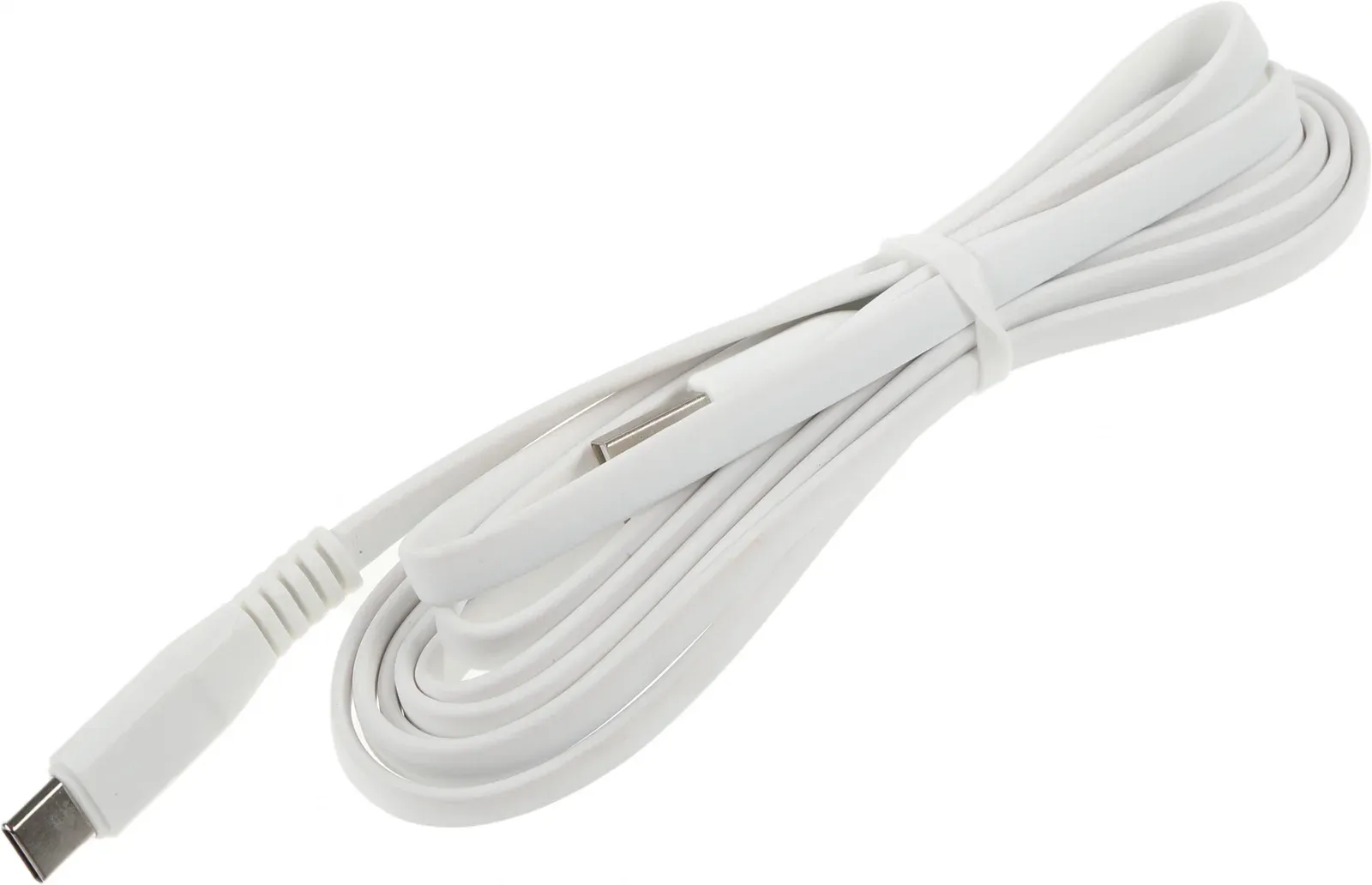 Кабель Premier 5-933RL45 2.0W USB m-USB Type-C m 2м белый пакет - фото 5