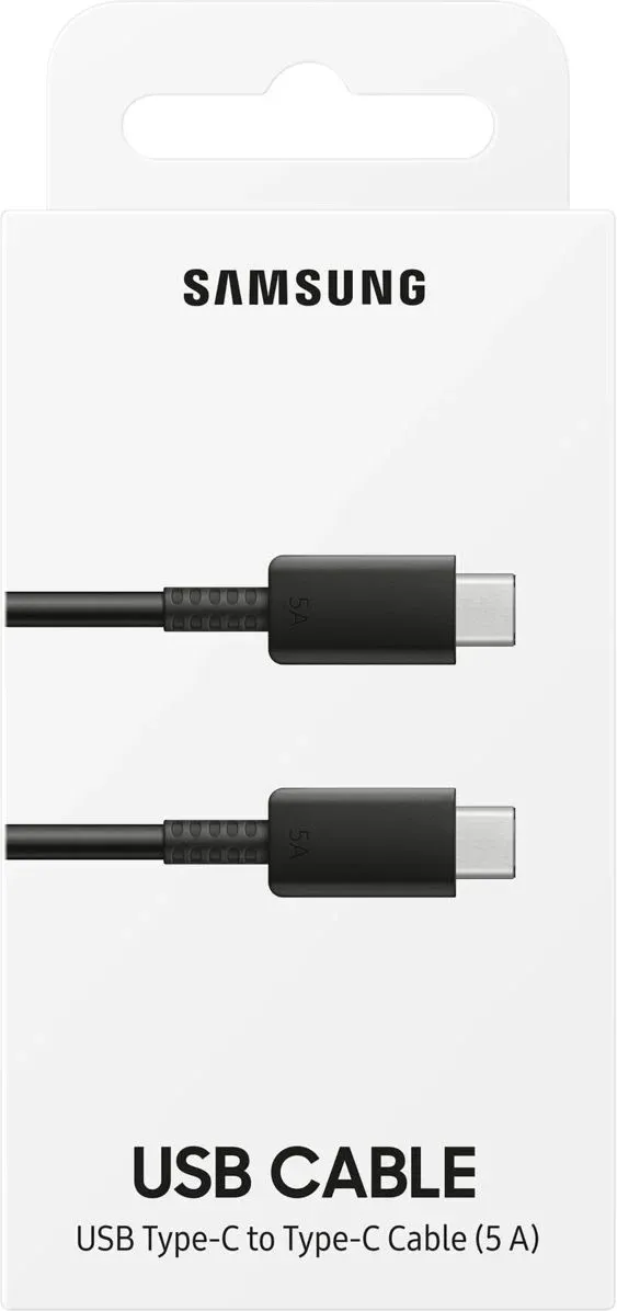Кабель Samsung EP-DN975 EP-DN975BBEGWW USB Type-C m-USB Type-C m 1м черный коробка упак.:1шт - фото 4