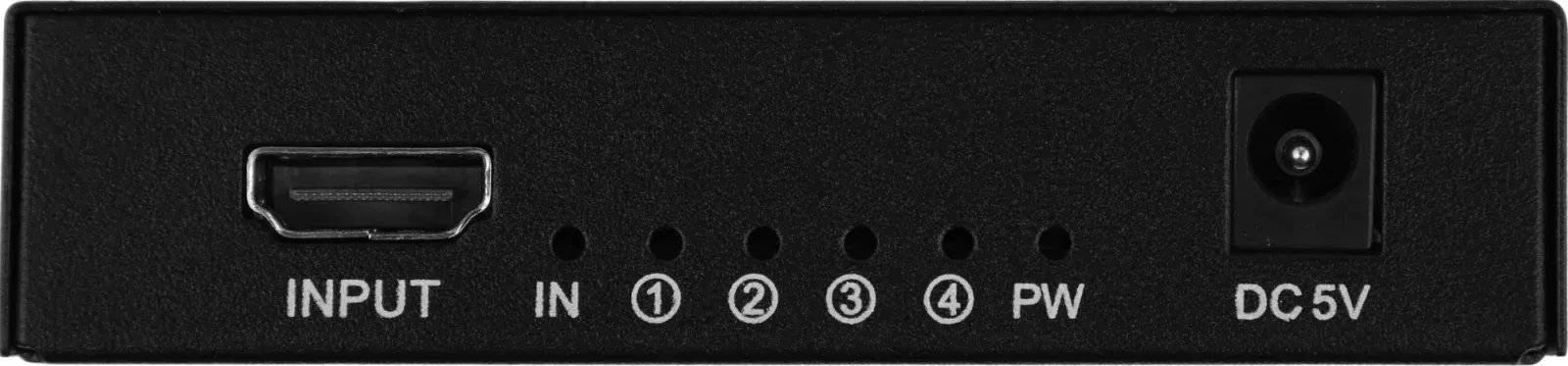 Сплиттер аудио-видео Premier 5-872-4 HDMI f/4xHDMI f черный - фото 8